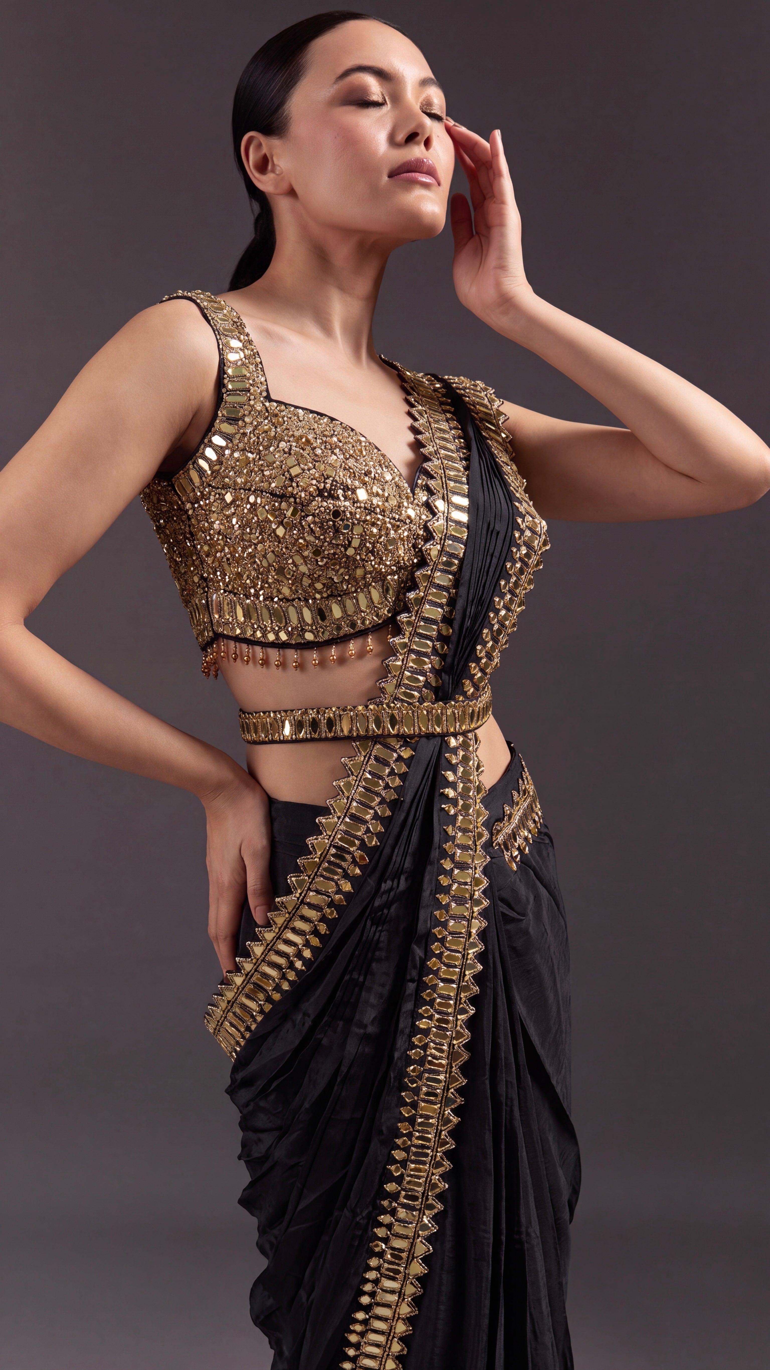 Chandni saree set
