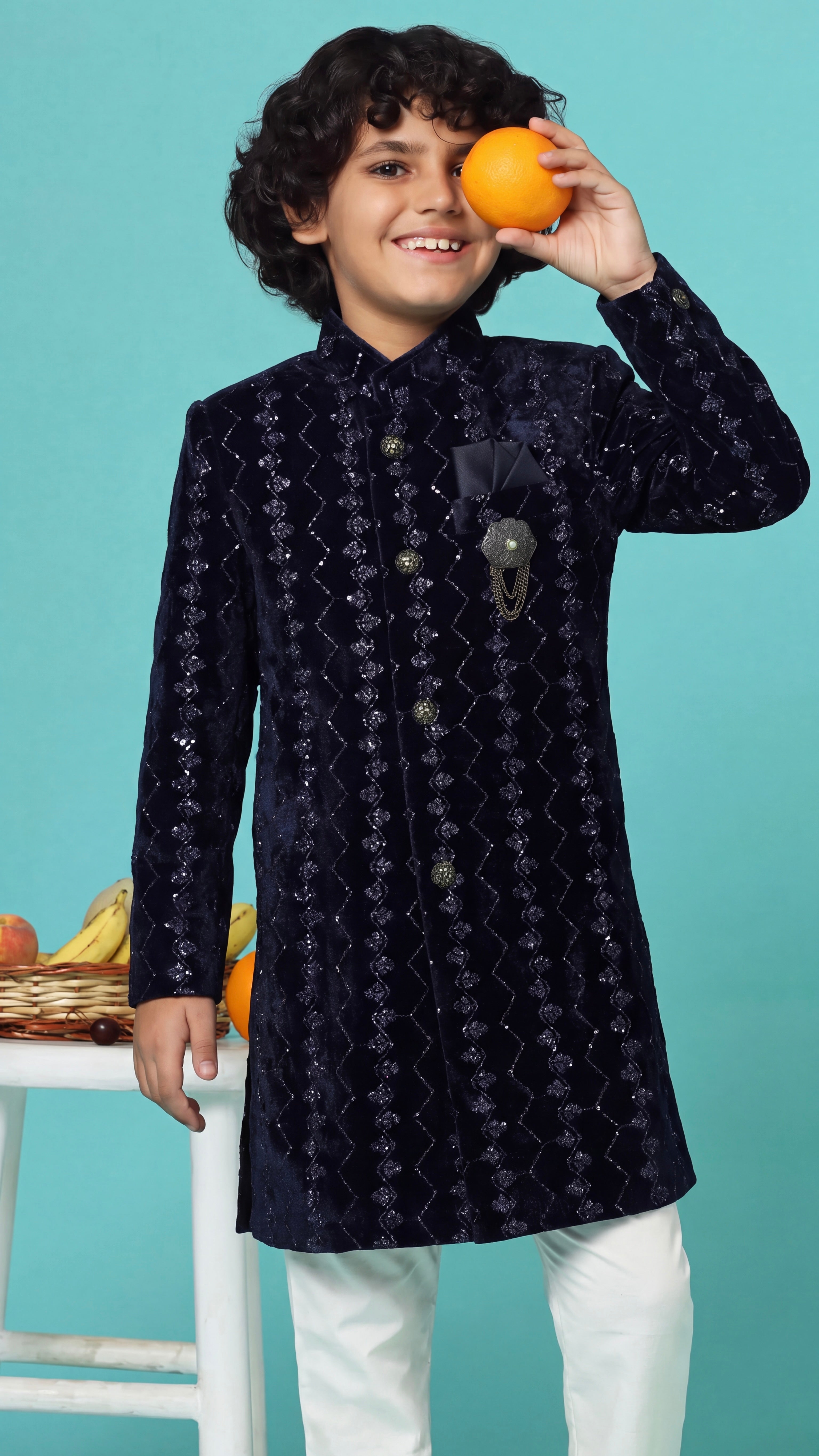 Rehan Sherwani Set For Boys