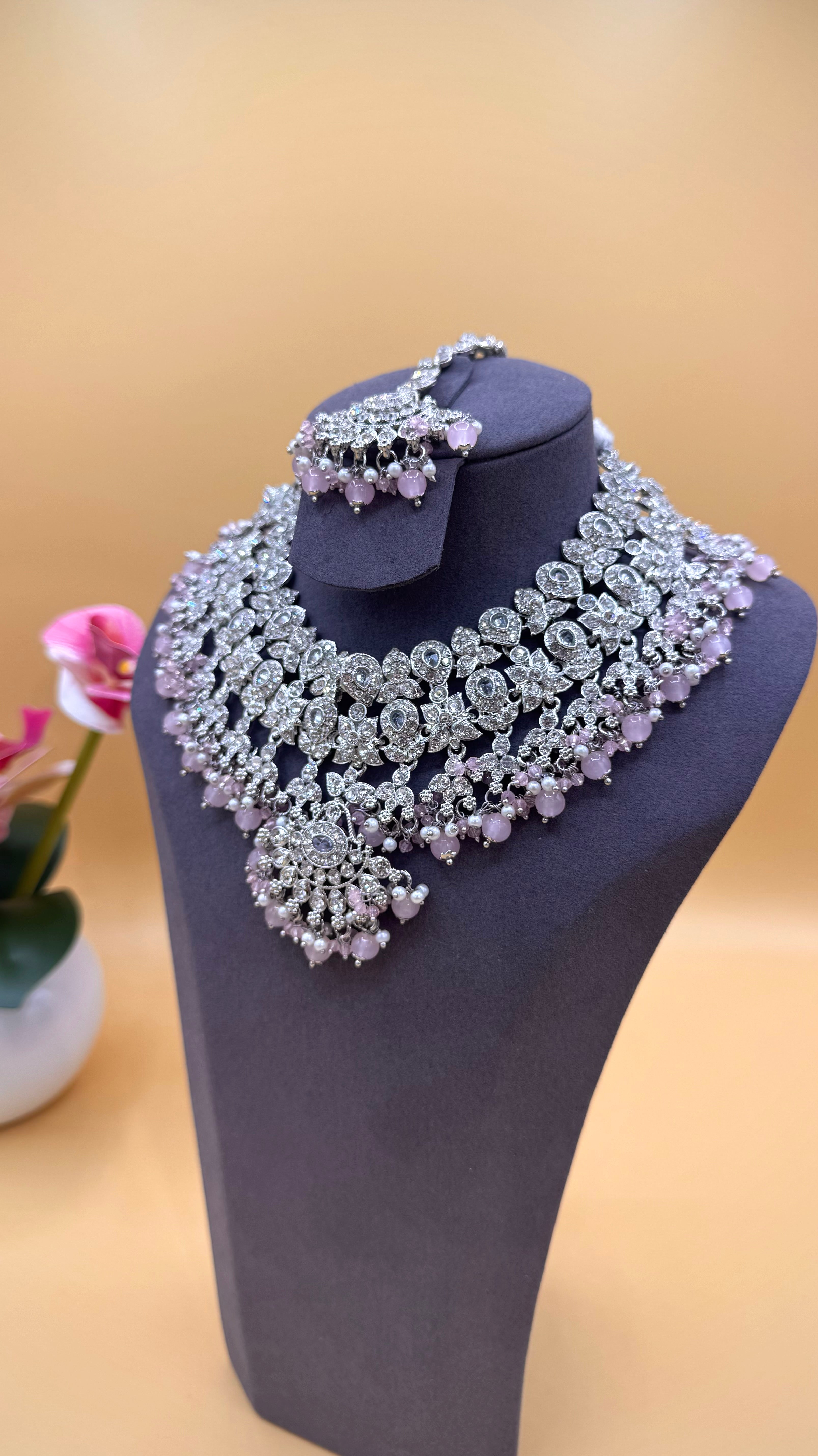 Blush Meher Necklace Set