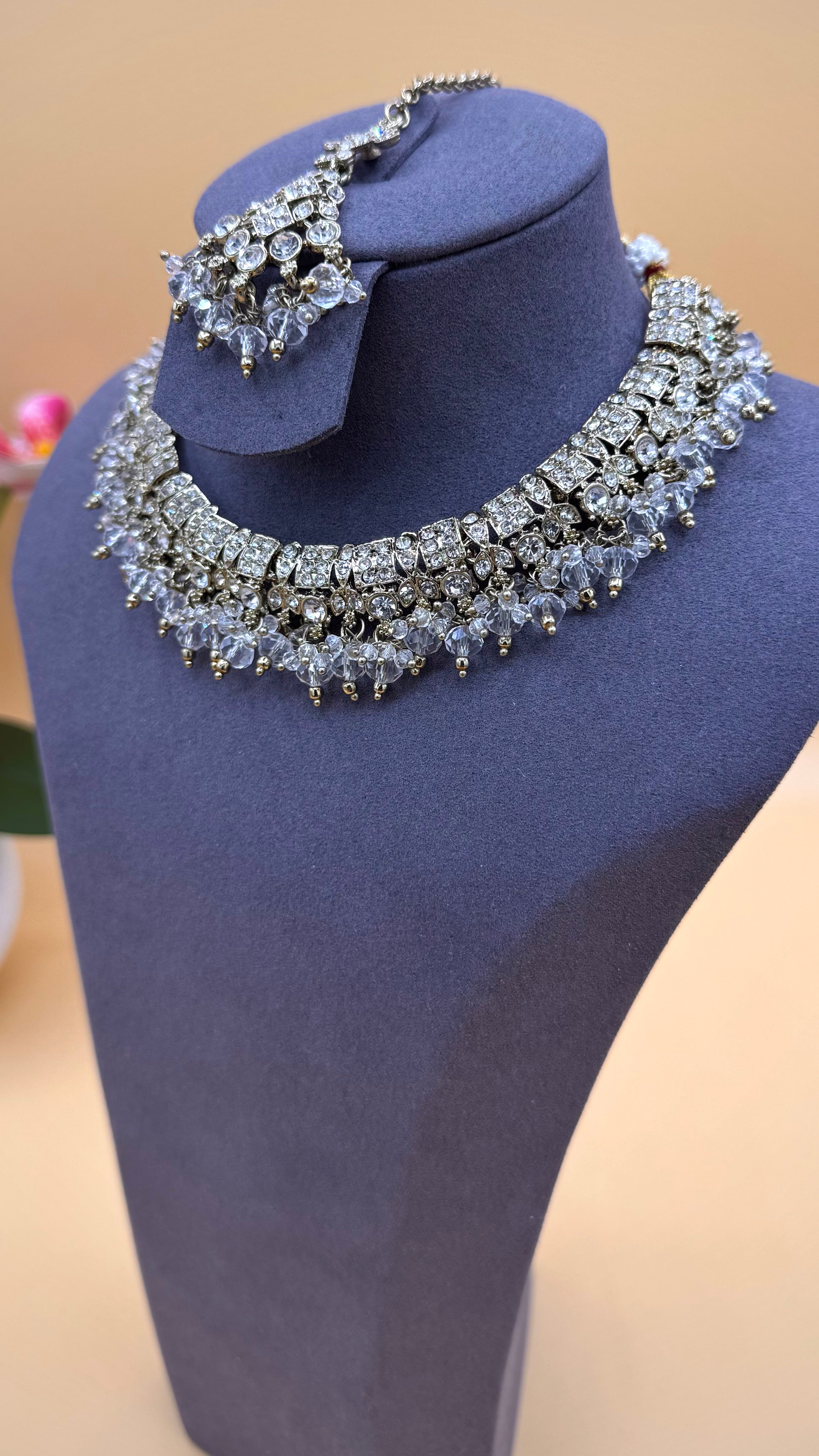 Diamond whisper Necklace Set