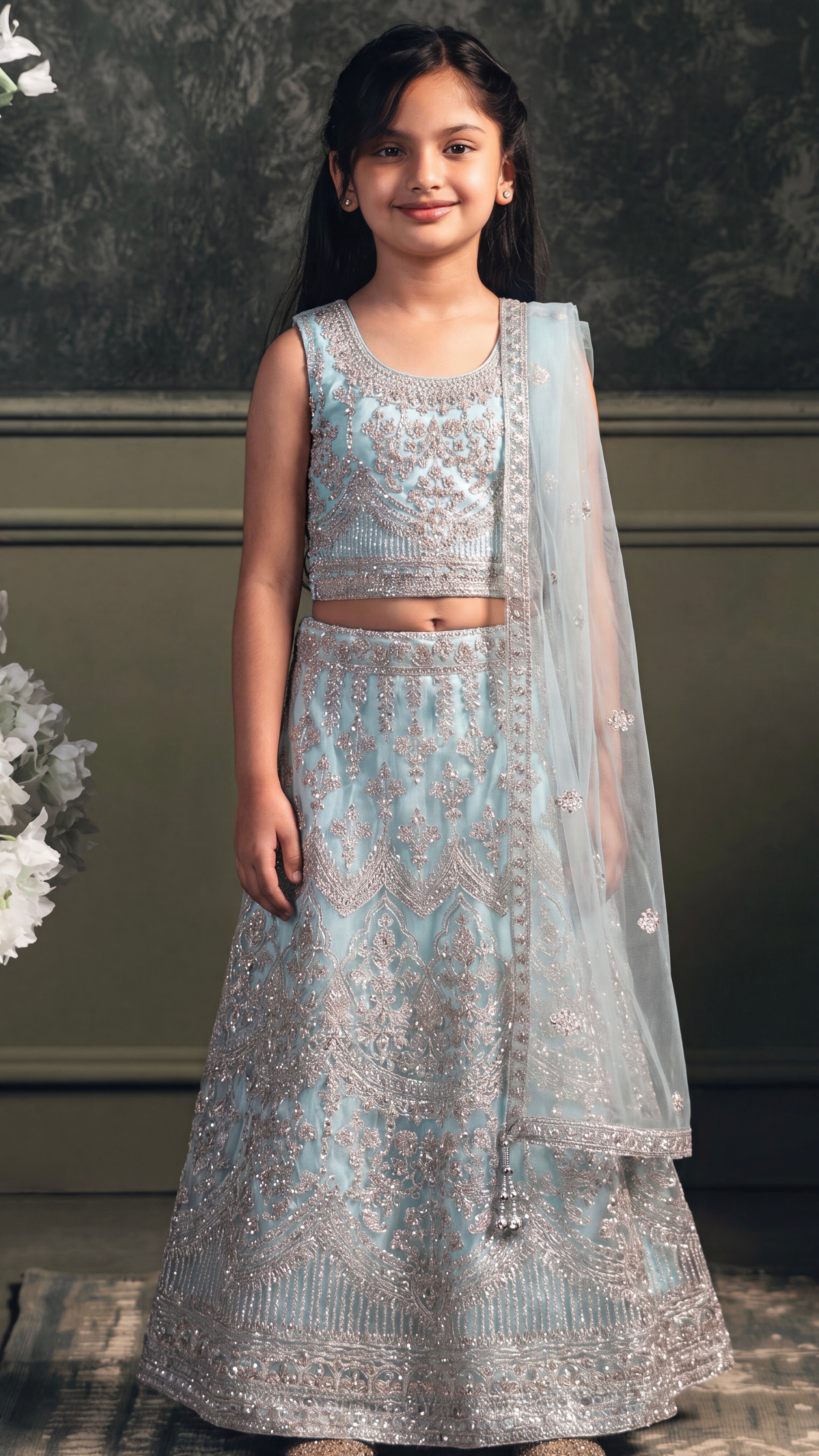 Pariza Lehenga set for girls