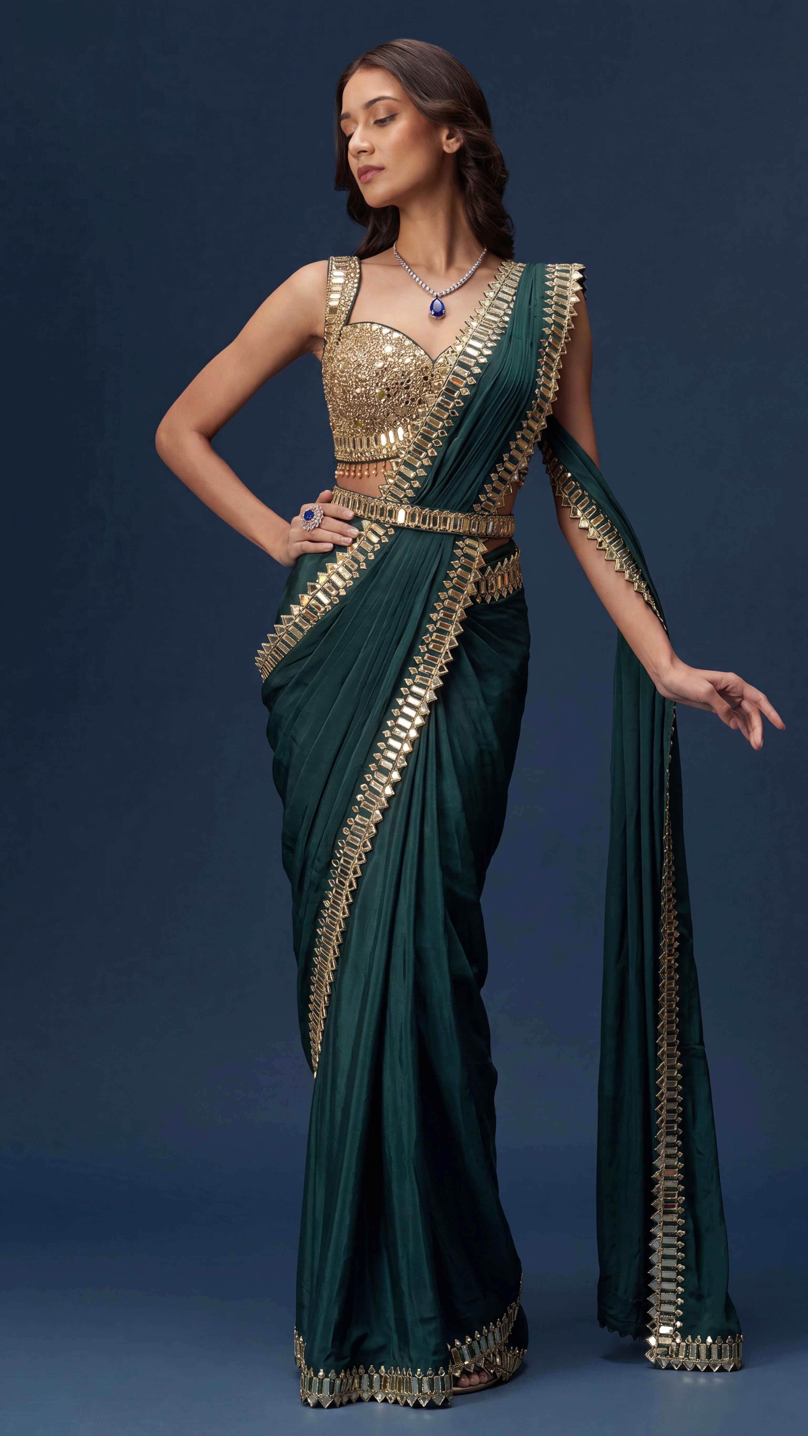 Zarina saree set