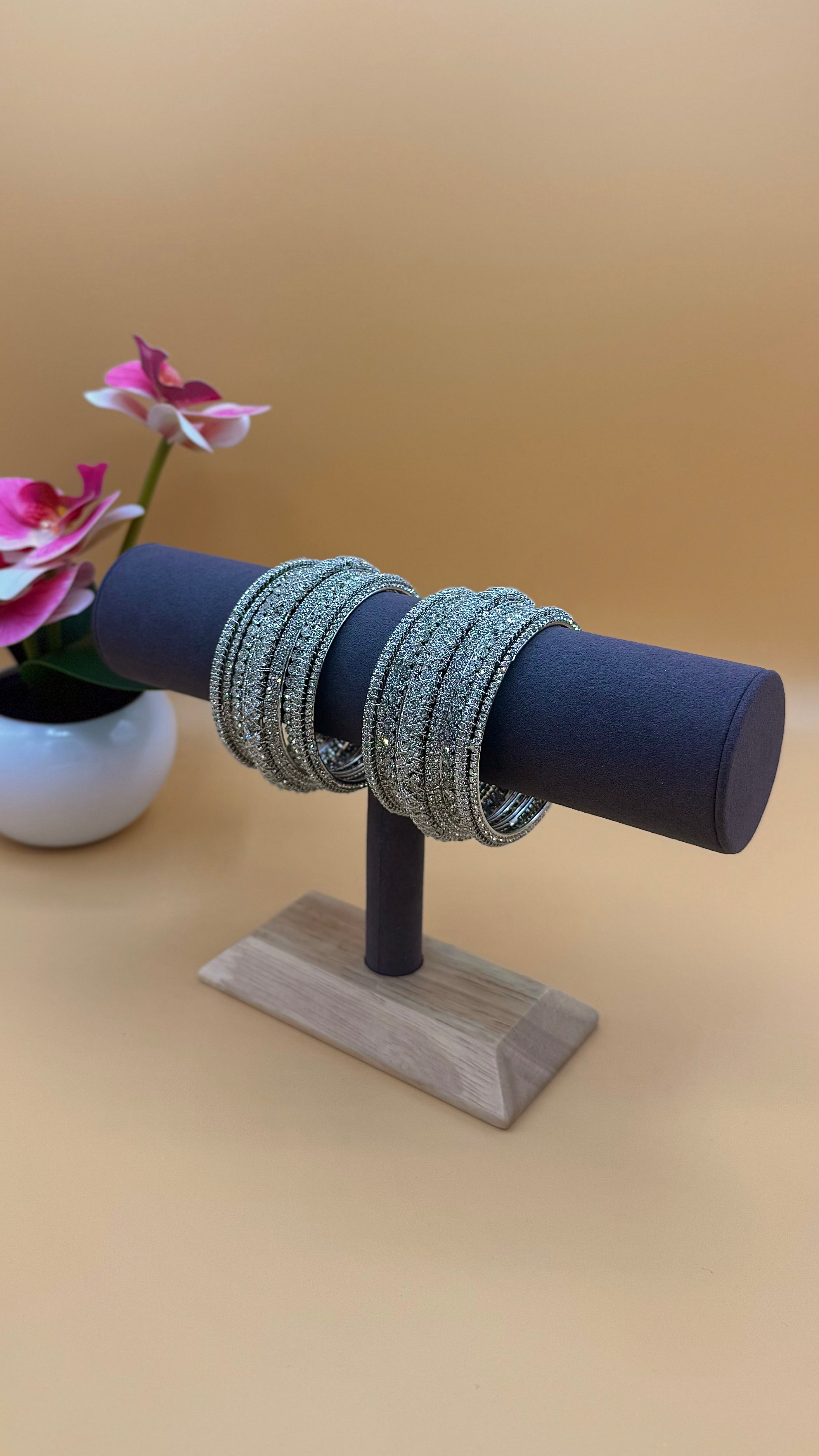 Grace Bangles – Silver