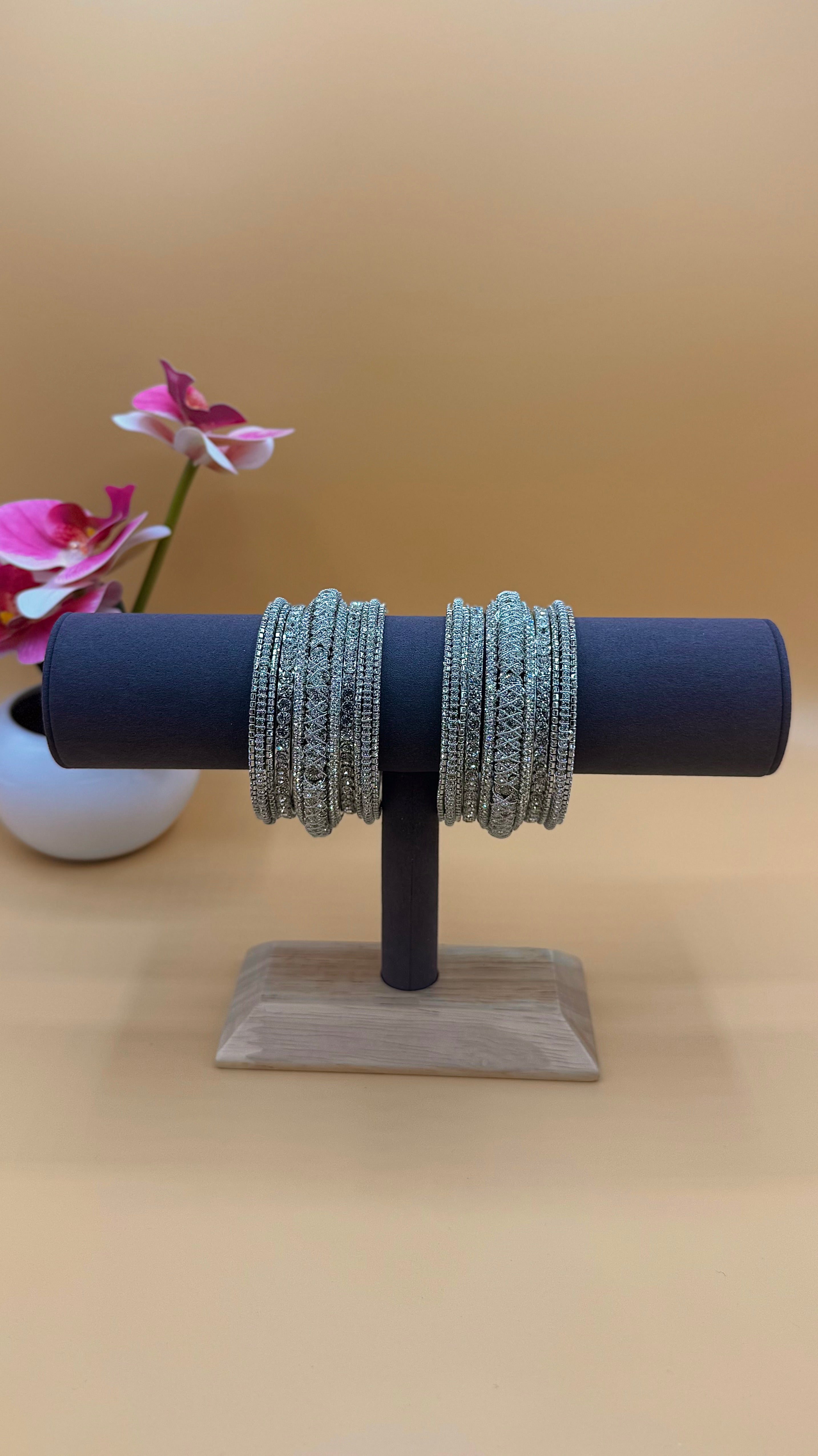 Grace Bangles – Silver