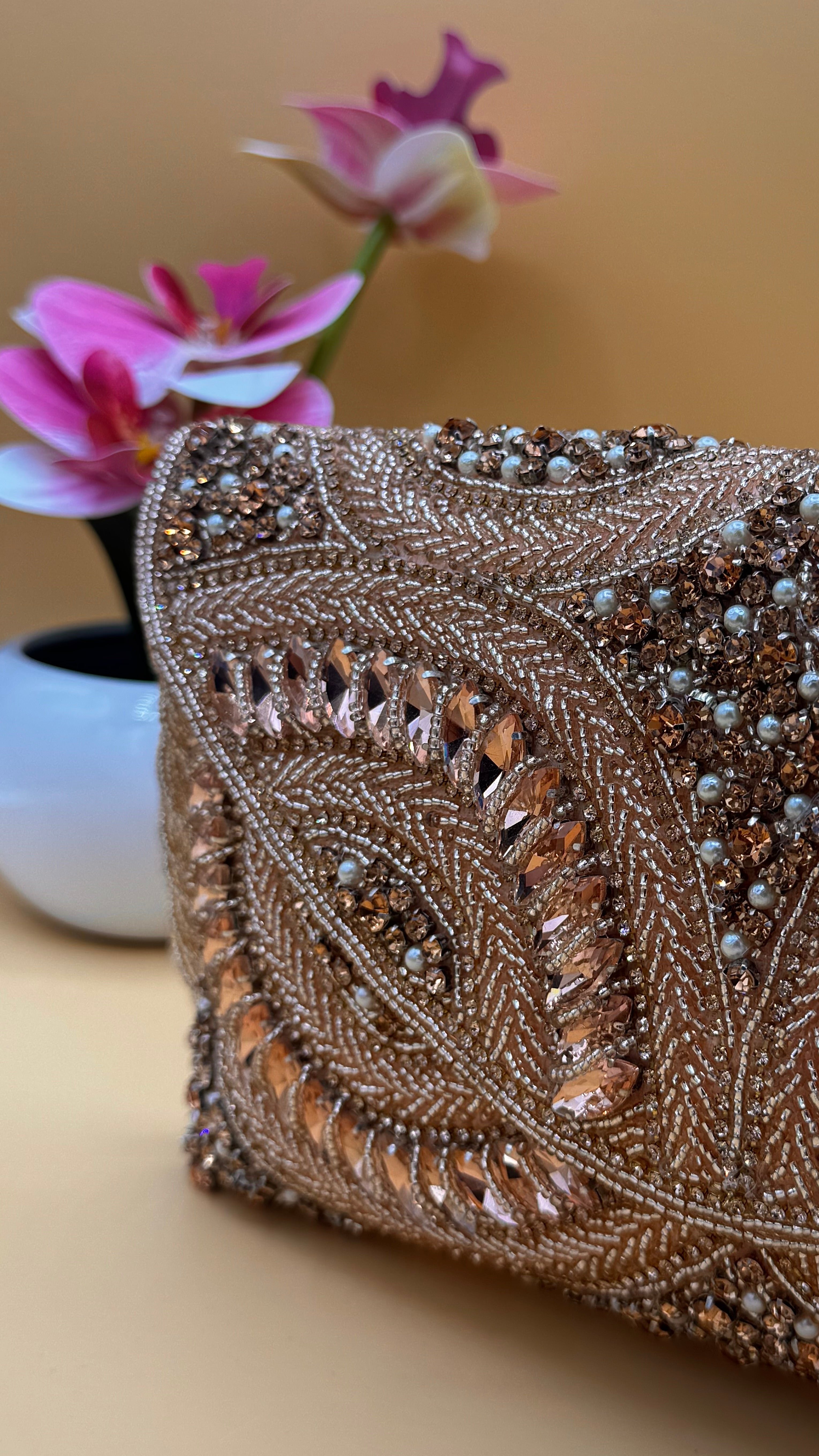 Bronze Aurora Clutch